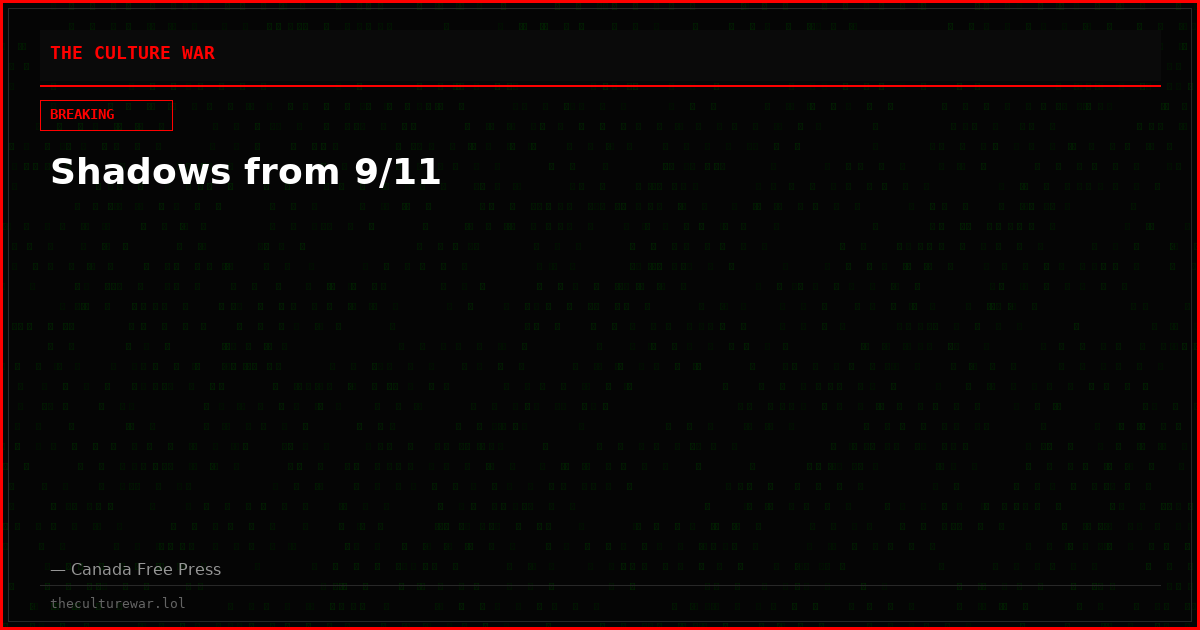 Shadows from 9/11