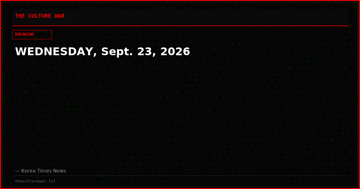WEDNESDAY, Sept. 23, 2026