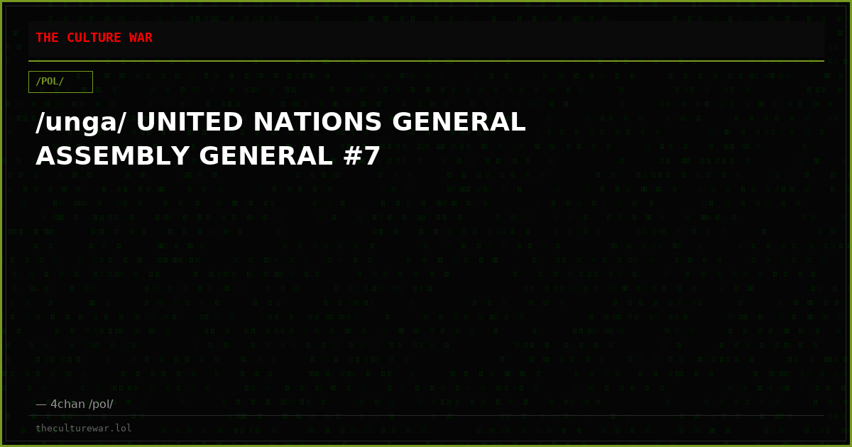 /unga/ UNITED NATIONS GENERAL ASSEMBLY GENERAL #7