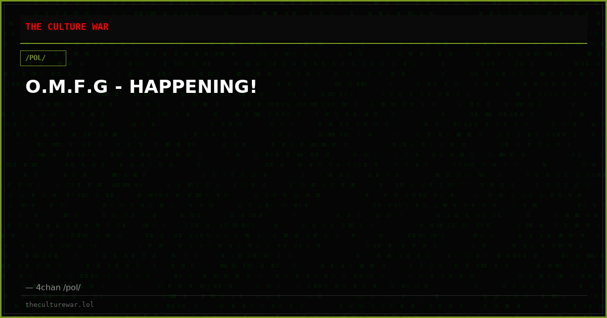 O.M.F.G - HAPPENING!