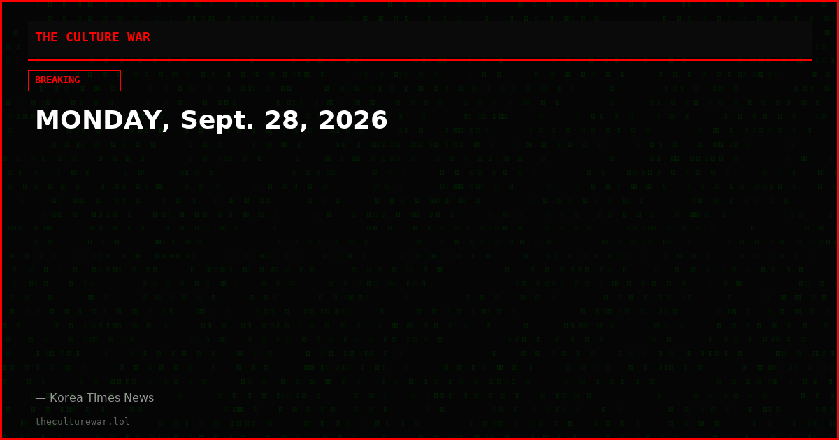 MONDAY, Sept. 28, 2026