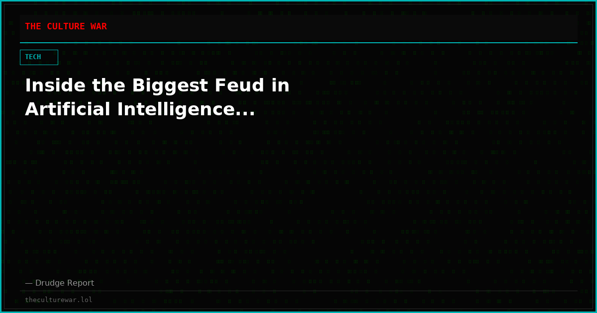 Inside the Biggest Feud in Artificial Intelligence...