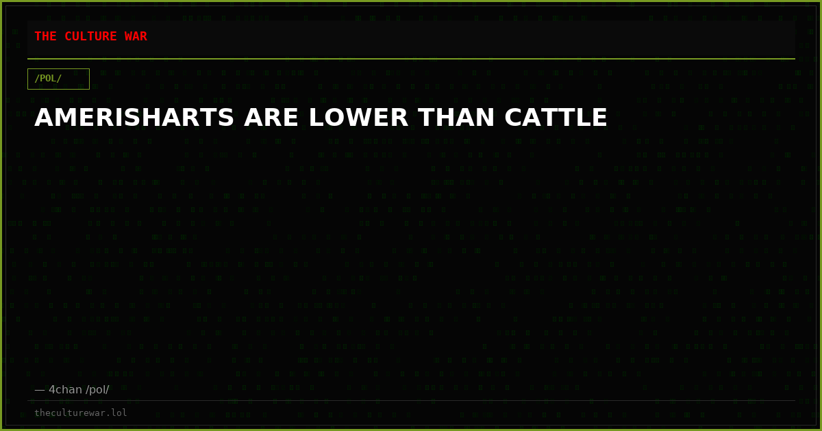 AMERISHARTS ARE LOWER THAN CATTLE