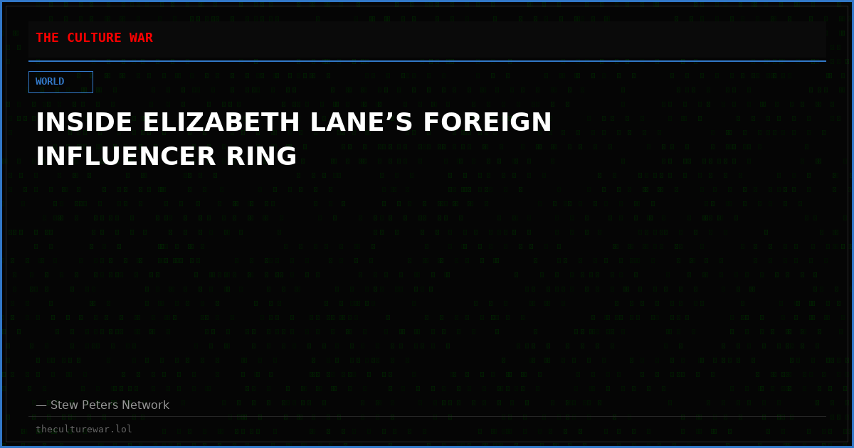 INSIDE ELIZABETH LANE’S FOREIGN INFLUENCER RING