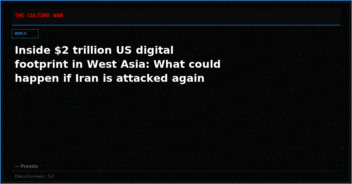Inside $2 trillion US digital footprint in West Asia: What could happen if Iran is attacked again