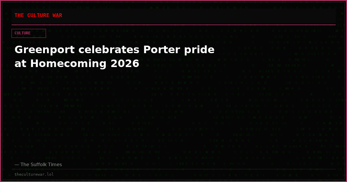 Greenport celebrates Porter pride at Homecoming 2026