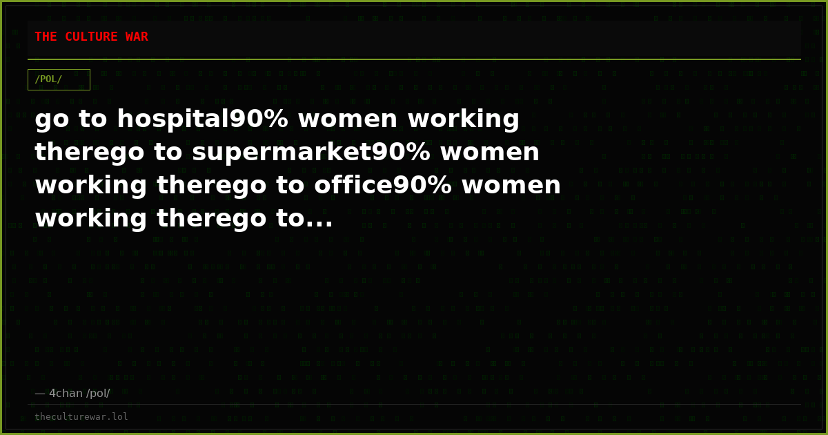 go to hospital90% women working therego to supermarket90% women working therego to office90% women working therego to...