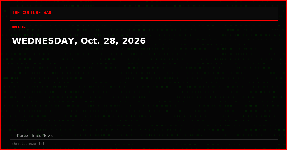 WEDNESDAY, Oct. 28, 2026