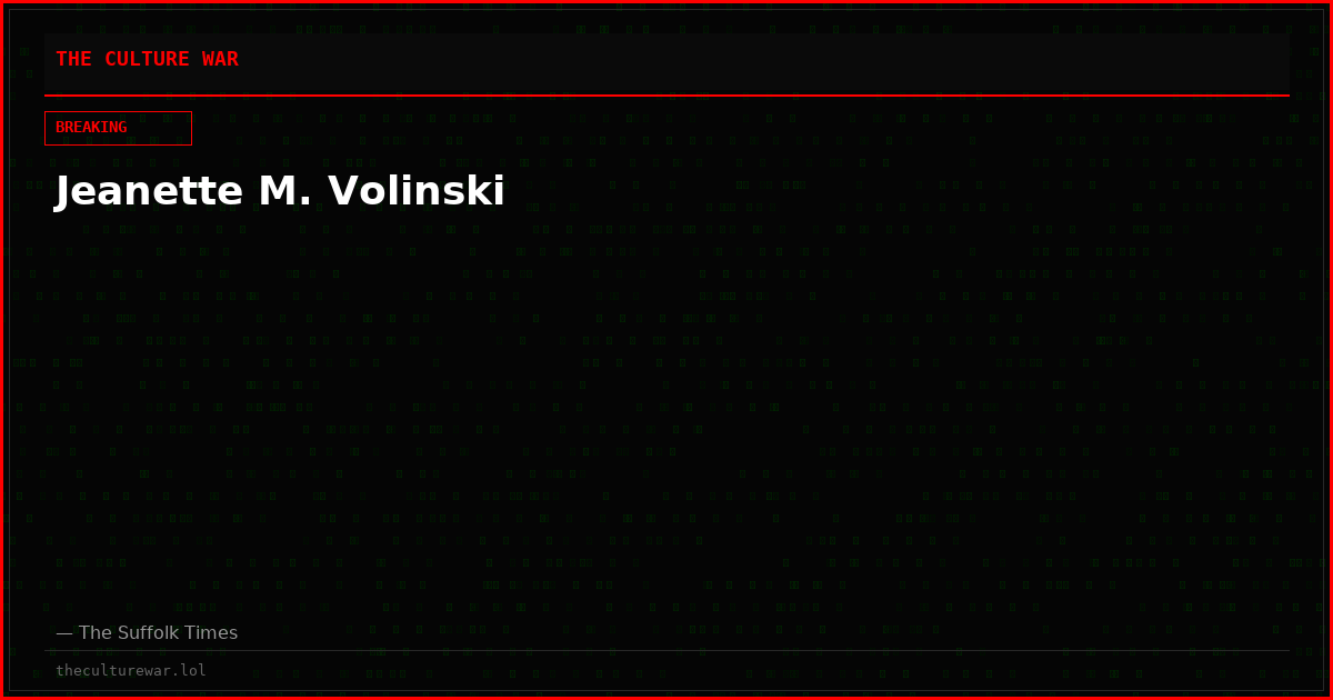 Jeanette M. Volinski