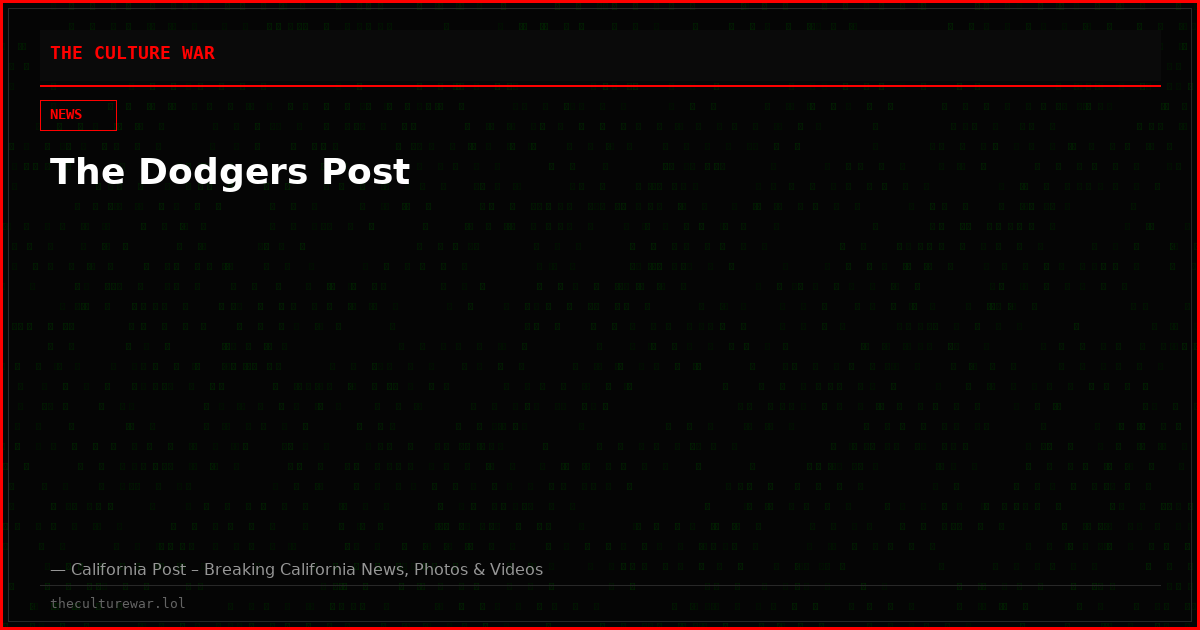The Dodgers Post