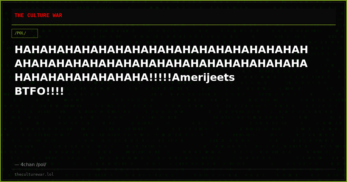 HAHAHAHAHAHAHAHAHAHAHAHAHAHAHAHAHAHAHAHAHAHAHAHAHAHAHAHAHAHAHAHAHAHAHAHAHAHAHAHAHAHAHA!!!!!Amerijeets BTFO!!!!