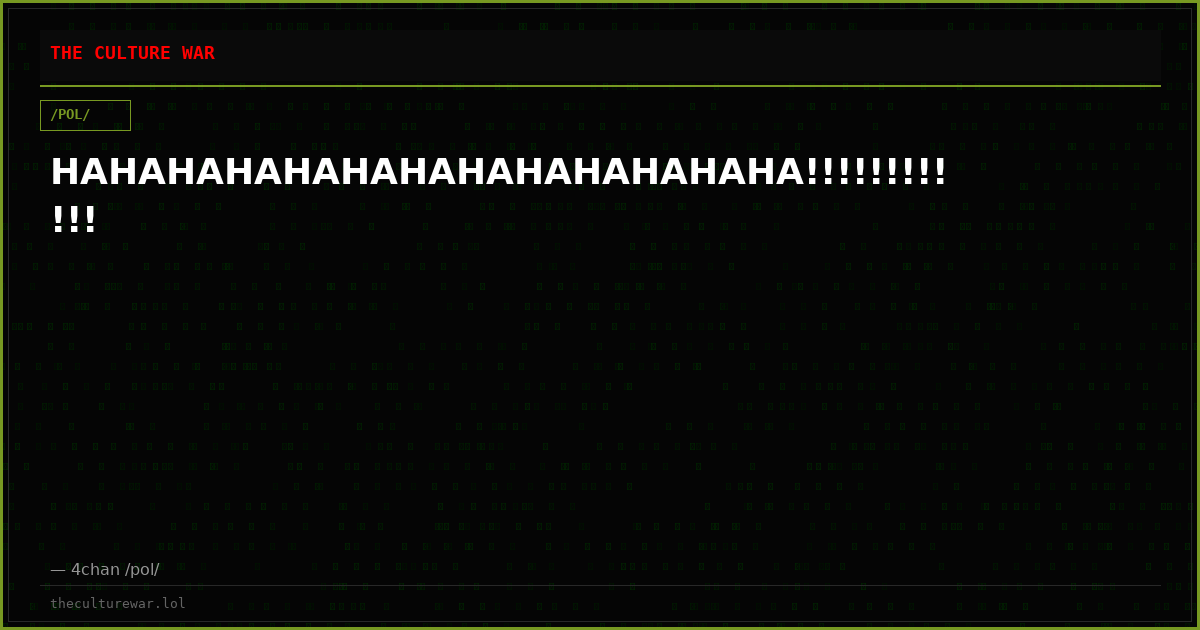 HAHAHAHAHAHAHAHAHAHAHAHAHA!!!!!!!!!!!!