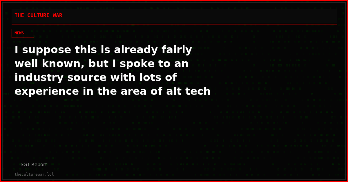 I suppose this is already fairly well known, but I spoke to an industry source with lots of experience in the area of alt tech who says the David Wilcock death was, for certain, a targeted hit