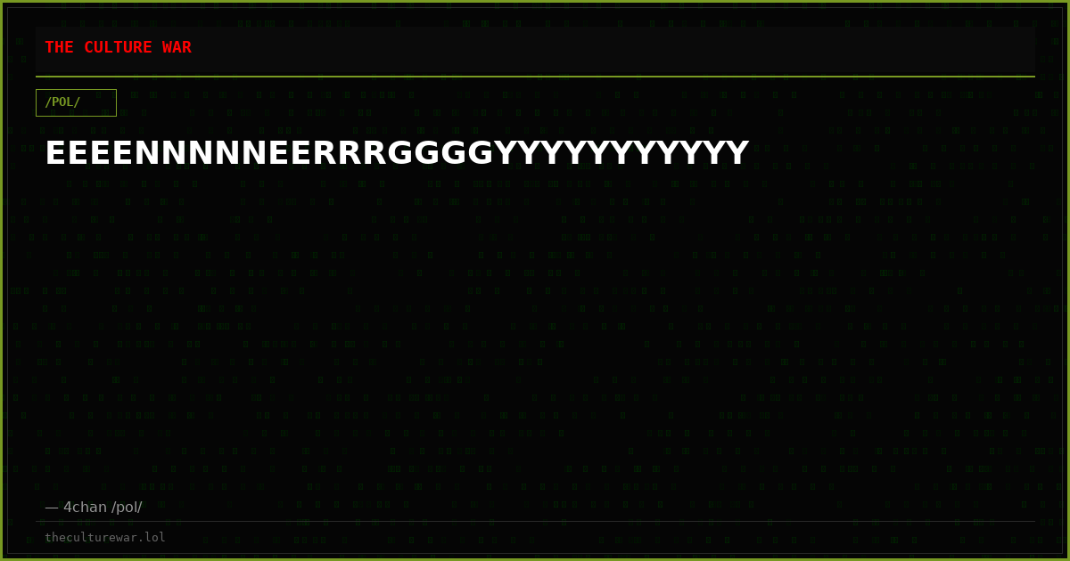 EEEENNNNNEERRRGGGGYYYYYYYYYYY