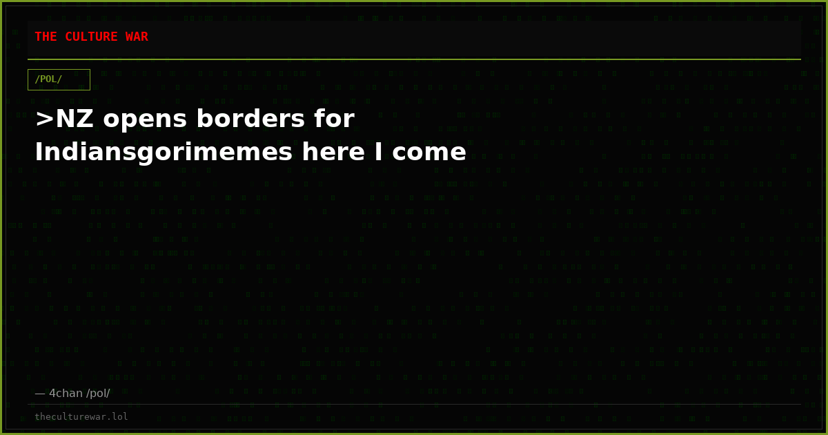>NZ opens borders for Indiansgorimemes here I come