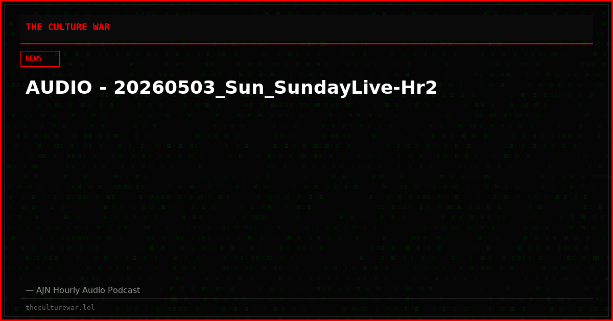 AUDIO - 20260503_Sun_SundayLive-Hr2
