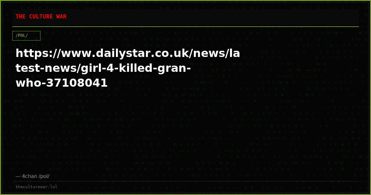 https://www.dailystar.co.uk/news/latest-news/girl-4-killed-gran-who-37108041